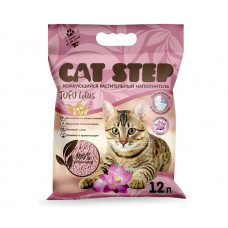 CAT STEP Tofu Pink Lotus, 6 л, Наполнитель комкующийся растительный
