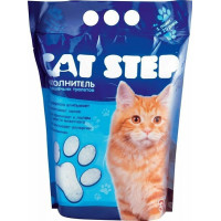 Наполнитель Cat Step для кошачьего туалета силикагелевый 3 л