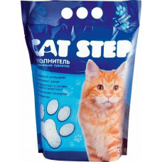 Наполнитель Cat Step для кошачьего туалета силикагелевый 3 л