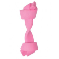 Игрушка PUPPY для щенков из термопласт. резины Кость узловая, розовая, 135мм