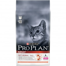 Pro Plan Original Adult Salmon 1,5кг для взрослых кошек с лососем и рисом, Проплан для кошек