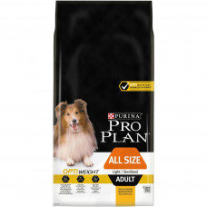 Pro Plan All Size Adult Light / Sterilised 3кг для стерилизованных взрослых собак всех пород, склонных к лишнему весу