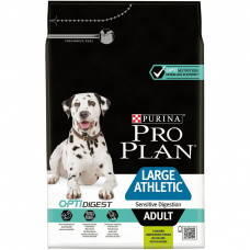 Pro Plan Large Adult Athletic Sensitive Digestion 3кг для взрослых собак крупных пород атлетического телосложения с ягненком и рисом