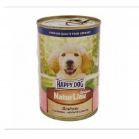 Happy dog 410 г для щенков Ягненок печень сердце и рисом