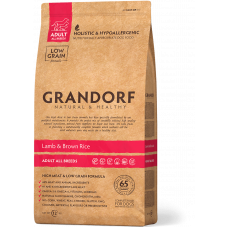 Grandorf Adult Medium Lamb & Brown Rice 12кг для собак средних пород с ягненком и бурым рисом