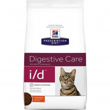 Hill's Prescription Diet i/d Digestive Care Chicken 400г для взрослых кошек с расстройствами пищеварения с курицей