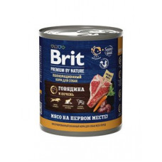 Brit консервы для собак с говядиной и печенью, Red Meat&Liver 850 г , Брит для собак (консервы)