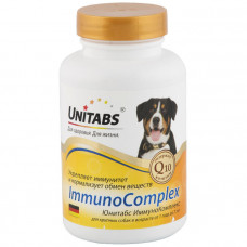 Юнитабс 100таб д/круп.собак иммуно , Витамины для собак для общего иммунитета