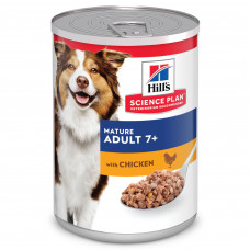 Hill's SP Canine конс MA7+ Savoury Chicken д/соб пожилых Курица 370гр