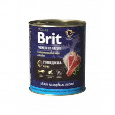 Brit консервы для собак с говядиной и рисом, Beef & Rice 850 г , Брит для собак (консервы)
