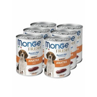 Monge Dog Fresh Chunks in Loaf консервы для собак мясной рулет из утки 400г