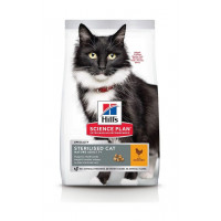 Hills Science Plan Mature Adult 7+ Sterilised Cat Chicken 3кг для пожилых кастрированных котов и кошек старше 7 лет