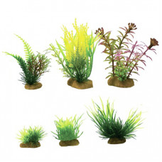 Растение пластик. Prто набор 6 шт.