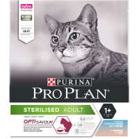 Pro Plan Sterilised треска/форель 1,5кг для кастрированных , Проплан для кошек