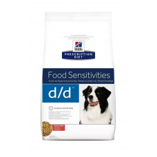 Hill’s Prescription Diet D/D Food Sensitivities 2кг для взрослых собак при аллергиях на корм с лососем