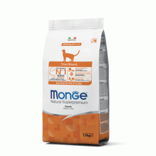 Monge Cat Sterilized Duck 1,5 кг для стерилизованных кошек с уткой, Монж для кошек