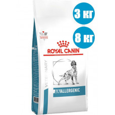 Royal Canin Veterinary Diet Canine Anallergenic AN18 3кг для взрослых собак при пищевых аллергиях и пищевой непереносимости