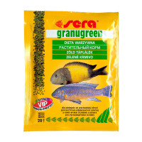 Sera granugreen Корм для цихлид 20гр
