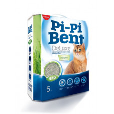 Pi-Pi Bent DeLuxe Fresh grass 5 кг Комкующийся наполнитель 