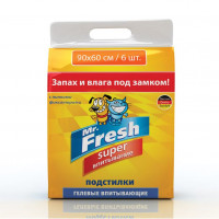Mr.Fresh super пеленки 90*60 6 шт