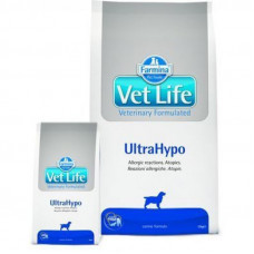 Farmina Vet Life Canine Ultra Hypo 12кг для собак при пищевых аллергиях и атопиях