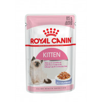 Royal Canin Kitten 85 г кусочки в желе для котят: 4-12 мес.,  , Роял Канин  для котят 