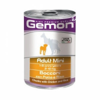 Gemon Dog Mini Консервы для собак мелких пород кусочки курицы 415 г