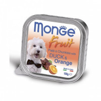 Monge Dog Fruit консервы для собак утка с апельсином 100 г 