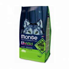 Monge BWild Adult All Breeds Wild Boar 2кг для взрослых собак всех пород с мясом дикого кабана