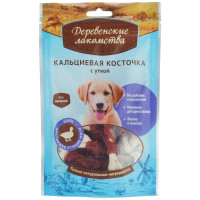 ДеревЛак. д/щен Кальциевая косточка с уткой 90г