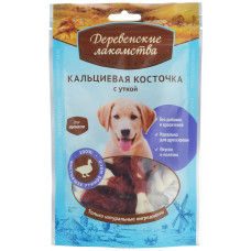 ДеревЛак. д/щен Кальциевая косточка с уткой 90г
