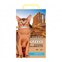 Savanna Greece Свежесть 4кг впитывающий наполнитель для кошек