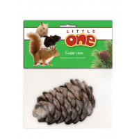 Little One Кедровая шишка - лакомство-игрушка для всех видов грызунов 50 г 