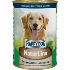 Happy dog консервы для собак с телятиной и овощами (фарш) 400 г