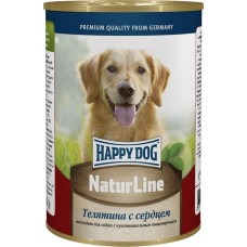 Happy dog кусочки в фарше для собак - телятина с сердцем 400 г 