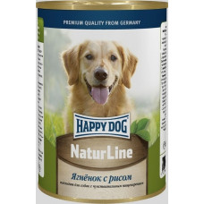 Happy dog консервы для собак с ягненком и рисом (фарш) 400 г