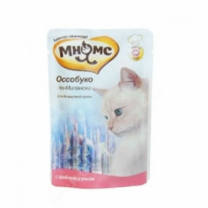 Мнямс Оссобуко по-Милански (ягненок с рисом) паучи для кошек 85 г