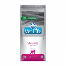 Farmina Vet Life Cat Struvite для взрослых кошек при мочекаменной болезни (струвиты) 2кг
