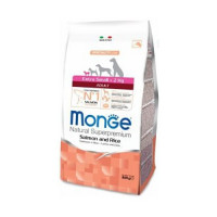 Monge Adult Extra Small Salmon and Rice 2,5кг для взрослых собак миниатюрных пород с лососем и рисом