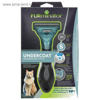 Furminator Фурминатор S для маленьких кошек с длинной шерстью