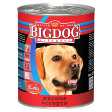 Зоогурман консервы для собак "BIG DOG" мясное ассорти 850 г