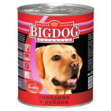 Зоогурман консервы для собак "BIG DOG" говядина с рубцом 850 г
