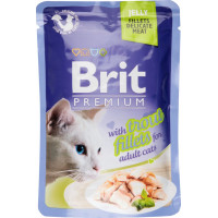 Brit premium пауч филе форели в желе 85 г , Брит