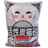 ACANE  с актив/углем 7л комкующ на бумажной основе , Акане наполнитель для кошек, Япония