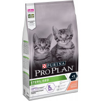 Pro Plan Sterilised Junior Salmon 3кг для стерелизованных котят с лососем и рисом