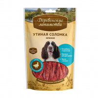 ДеревЛак. Утиная соломка нежная для собак (100% мясо) 90 г
