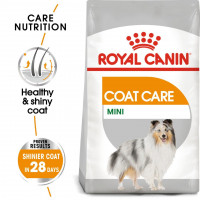 Royal Canin Mini Coat Care 1кг для поддержания здоровья кожи и шерсти мелких и миниатюрных пород собак