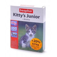 Beaphar Kitty's Junior + Biotin 150 шт Витаминизированное лакомство для котят,