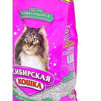 Сибирская Кошка Экстра 7 кг Комкующийся наполнитель для длинношерстных кошек 