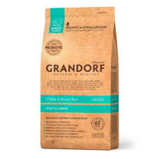 Grandorf Advanced 4 Meat&Brown Rice Adult All Breeds 3кг для взрослых собак всех пород с 4 видами мяса и бурым рисом